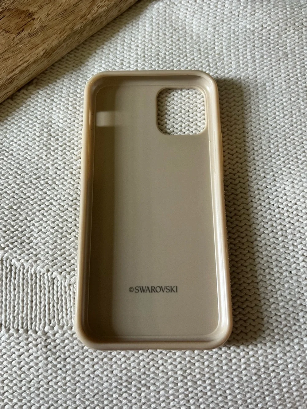 Swarovski | Gold Glitter iPhone 15 Pro Case